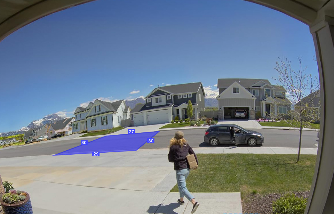 Ground plane 4-point zone